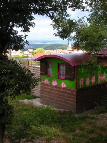 Hotel Le Git'An Roulotte Bessey Pokój zdjęcie